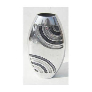 FLORERO DECORATIVO DE DISEÑADOR DE PLATA DE NUEVA LLEGADA JARRÓN DE MESA JARRÓN DECORATIVO DE BODA PARA DECORACIÓN DE LUJO - Product Image 1