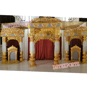 Fibra de oro decorado boda escenario de Boda boda etapas recepción etapas - Product Image 1