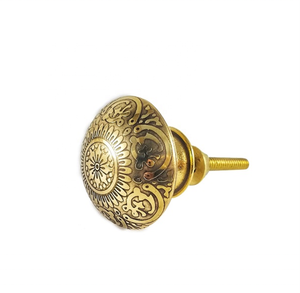 Poignées et boutons de meubles plaqués or Poignée de porte de placard et de cuisine - Product Image 4