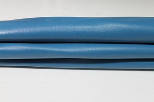 Bleu épais brillant en cuir souple peau d'agneau Napa cuir souple meilleure qualité en gros peau de mouton - Product Image 3