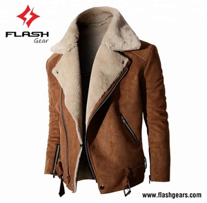 Blouson de motard en Faux cuir pour homme, veste de motard classique, Slim Fit, printemps - Product Image 2