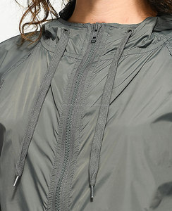 New Fashion Wholesale Clothing Outdoor 100% Polyester Nylon Anorak Windbreakers Jackets Coat Woman PVC Jacket - Product Image 1