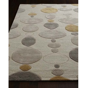 Tapis et moquette en soie végétale touffetés à la main de conception moderne, hauteur en peluche, fabriqué à la machine pour le salon - Product Image 1