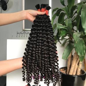 Pelo Rizado pelo rizado a granel 100% cabello vietnamita virgen de un donante - Product Image 2