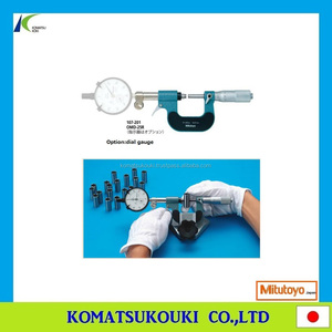 Premium Mitutoyo Outside <b>Micrometer</b> 103-137/103-913-40, Baked-enamel-finished Frame, Carbide Measuring Face With Ratchet Stop - Product Image 4