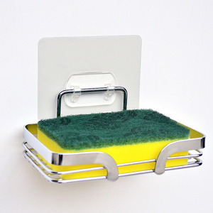 Porte-distributeur de savon adhésif de forme carrée - Product Image 4