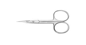 New Hot Selling <b>Curved</b> Stainless Steel Cuticle <b>Scissors</b> Pushers Sharp Blade-Nail Care Beauty Tools (Arrow Point Design Half Gold - Product Image 5