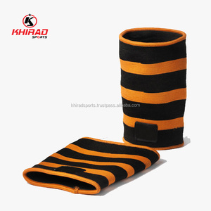 Manchons de genou pour hommes personnalisés de haute qualité avec logo imprimé, protection flexible en néoprène - Product Image 2