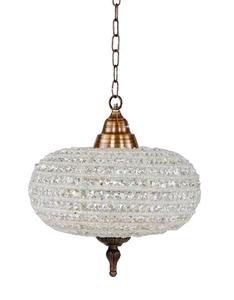 Candelabro de diseño con cuentas de latón - Product Image 4