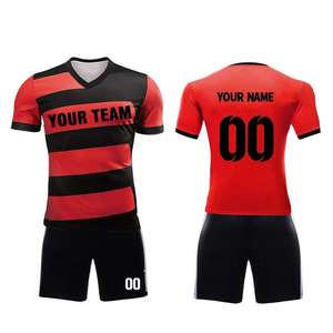 Costume de football personnalisé par sublimation/vêtements de football vente en gros chemises d'entraînement de football vêtements d'équipe sport 2025 - Product Image 6