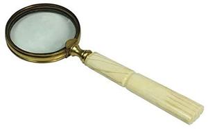 Loupe élégante de grande taille avec boîte en bois, loupe à main - Product Image 4
