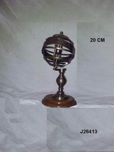 Armillary de latón de alta calidad con acabado de latón antiguo decoración Náutica para el hogar Decoración de artesanías náuticas de Metal en precio al por mayor - Product Image 3