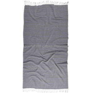 Serviette Peshtemal Assos - Lilas - 40x70 pouces 100x180 cm Serviettes tissées de qualité supérieure Bain Plage Hammam - Product Image 1