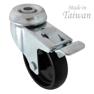 3-Zoll-PP-Lenkrad mit M10 Kingpin Bolt Hole Swivel Castor mit Bremse für Möbel ausrüstung Cart Cabinet Display Rack Verwendung - Product Image 5