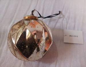 Boules suspendues d'intérieur de Noël en verre - Product Image 2