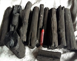 CHARCOAL MADE FROM APPLE HARD WOOD CHARCOAL FOR CHARCOAL BBQ GRILL BEST SELLER IN KUWAIT - Product Image 4