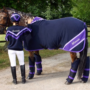 Tapis de cheval en polaire chaud avec cou Stable & Show Rug Fabricant | Fournisseur de tapis de cheval en gros - Product Image 5
