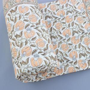 Indian Handmade Cotton Blanket Hand Block Printed Cotton Blanket Wholesale Cotton Blanket - Product Image 2