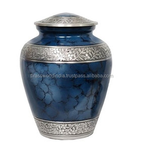 Urna funeraria de estilo americano para adultos Brassworld India Madera Metal Latón Ataúd conmemorativo Decoración de cremación Servicio conmemorativo del bebé - Product Image 2