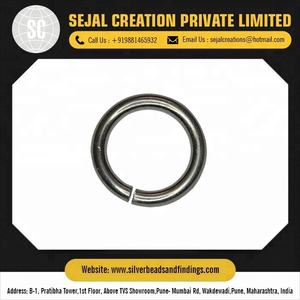 High Quality Oval Jump <b>Ring</b> Sterling Silver Jewelry Findings Wholesale Price Wholesale - Product Image 2