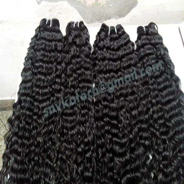 Natural 100% Unprocessed Remy Raw Indian Virgin Human Hair Straight Wavy Curly Hair