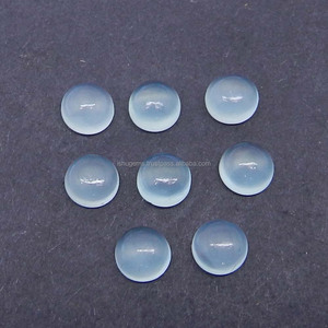 พลอยคาลซิโดนีทรงกลม6มม. พลอย1.15ก้อนทรงหลวมสำหรับเครื่องประดับเพื่อชิ้นงานที่มีเอกลักษณ์และสง่างาม - Product Image 1