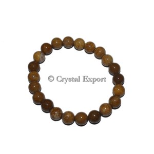 Semi Precious Natural Gemstone Camel Jasper <b>Bracelets</b> - Product Image 1