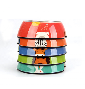 Cuenco de acero inoxidable para mascotas, tazón de acero para perros, alimentación de mascotas, último diseño, king internacional - Product Image 1