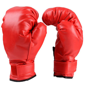 ถุงมือต่อยมวยสำหรับมืออาชีพสีดำสีแดงสีชมพู - Product Image 6