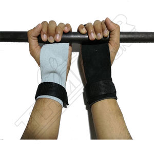 เข็มขัดรัดข้อมือสำหรับเล่นยิมนาสติกและผู้ชายทำจากหนังโลโก้ได้ตามต้องการ - Product Image 4