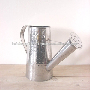 Arrosoir de jardin en métal galvanisé Pot de fleurs pour arrosage des plantes et des fleurs - Product Image 2