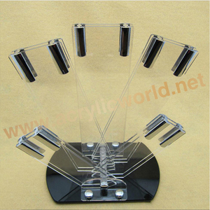 Présentoir de couteau de niveau d'usine Supports de construction en acrylique transparent - Product Image 3