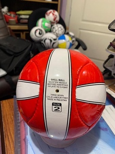 Boule de football sense, lance-balles cousu à la main, ballon de sport - Product Image 5