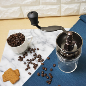 [Holar] ไต้หวันทำด้วยตนเองเครื่องบดกาแฟที่มีคริลิคที่ชัดเจนร่างกายและมือหมุน - Product Image 6