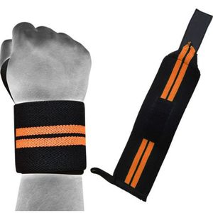 GAF WRIST SUPPORT WRAPS WEIGHT <b>LIFTING</b> <b>BAR</b> STRAPS GYM BANDAGE KNEE WRAP WRIST SUPPORT GYM WEIGHTLIFTING - Product Image 1