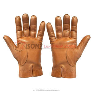 Guantes de Ciclismo Térmicos de Cuero Genuino ISONZ Leather Zone, Modelo ISONZ-2309-18-9, Guantes de Invierno con Pantalla Táctil - Product Image 3