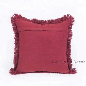 Fundas de cojín decorativas bordadas a mano funda de cojín Suzani indio al por mayor - Product Image 5