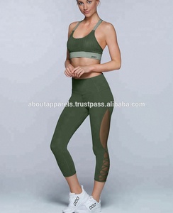 Black and Smoke Matching Tights High Waist Custom Yoga <b>Leggings</b> for <b>Women</b> Wholesale, High Waist Breathable <b>Leggings</b> - Product Image 6