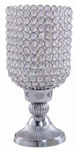 Bougeoir pilier en cristal en aluminium de haute qualité pour décorations de mariage et de noël pour bureau à domicile - Product Image 4