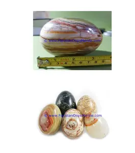 Multicolorido Naturais Ônix Pedra Ovo