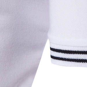 T-shirt de Golf professionnel gris à col roulé pour homme, en coton, 100% - Product Image 5