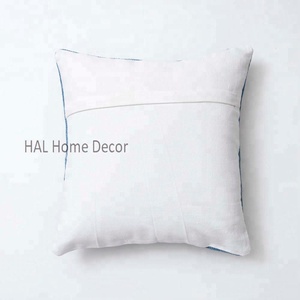 Block Printed Indian Decorative Cushion Cover, Custom Printed <b>Pillow</b> Cover Decorative <b>Throw</b> <b>Pillow</b> Cases - Product Image 5