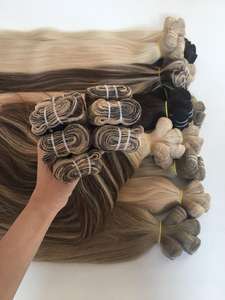 Superventas para extensiones de cabello Remy Ombre 4-60 Piano 6-613 Color platino trama de piel trama única cabello humano de la más alta calidad - Product Image 3