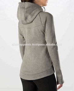 Vente en gros 100% coton personnalisé en vrac femmes sweat à capuche brodé plaine hauts long pull hiver à capuche pour adultes grande taille - Product Image 5