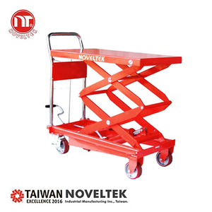 Plataforma Elevadora de Tijera NOVELTEK de 800 KG con Accionamiento Hidráulico por Pedal, Ahorro de Energía - Product Image 1