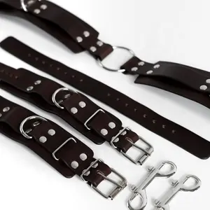 Premium BDSM Sexy Ceinture de Bondage Érotique Fétiche Menottes Sexe Accessoires STG-0048