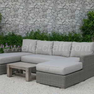 奥兰系列-全新设计PE编织合成藤制花园家具沙发