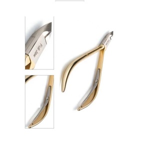Nghia Gold Handle <b>Cuticle</b> <b>Nipper</b> D-555 <b>Cuticle</b> Trimmer <b>Cuticle</b> Cutter Stainless Steel Nail Clippers by Life Care Instruments - Product Image 6