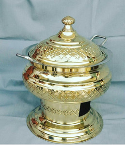 จาน CHAFING ราคาในอินเดียทำด้วยมือจาน CHAFFING ในรูปลักษณ์ใหม่ในราคาขายส่งจาน CHAFFING ในรูปลักษณ์ล่าสุด - Product Image 3