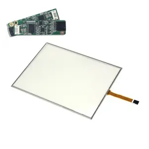 15 "4/5 Draads Resistive Touch Kit Overlay Single-touch met EETI Controller